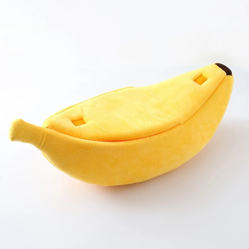 Banana Cat/Dog Bed Warm, Durable, Portable