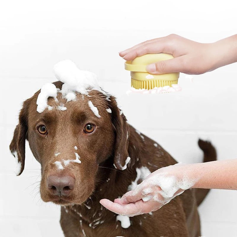 Bath Brush for Dogs and Puppies